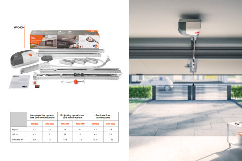 AVIO600 - stropní pohon pro garážová vrata do hmotnosti 60 kg